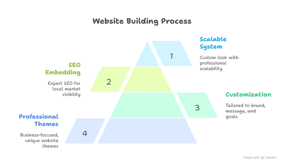 Website Building Process - Brick N Mortar Marketing LLC.